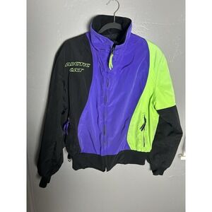 Gortex Thinsulate Arctic Cat Women Vintage Snowmobile Coat Size L Winter Sports